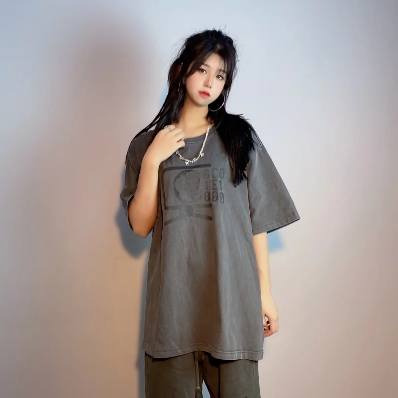 

Spring and Summer Tees O-Neck CAVEMPT T-shirt Men Women Reflective Classic Cav Empt T Shirt