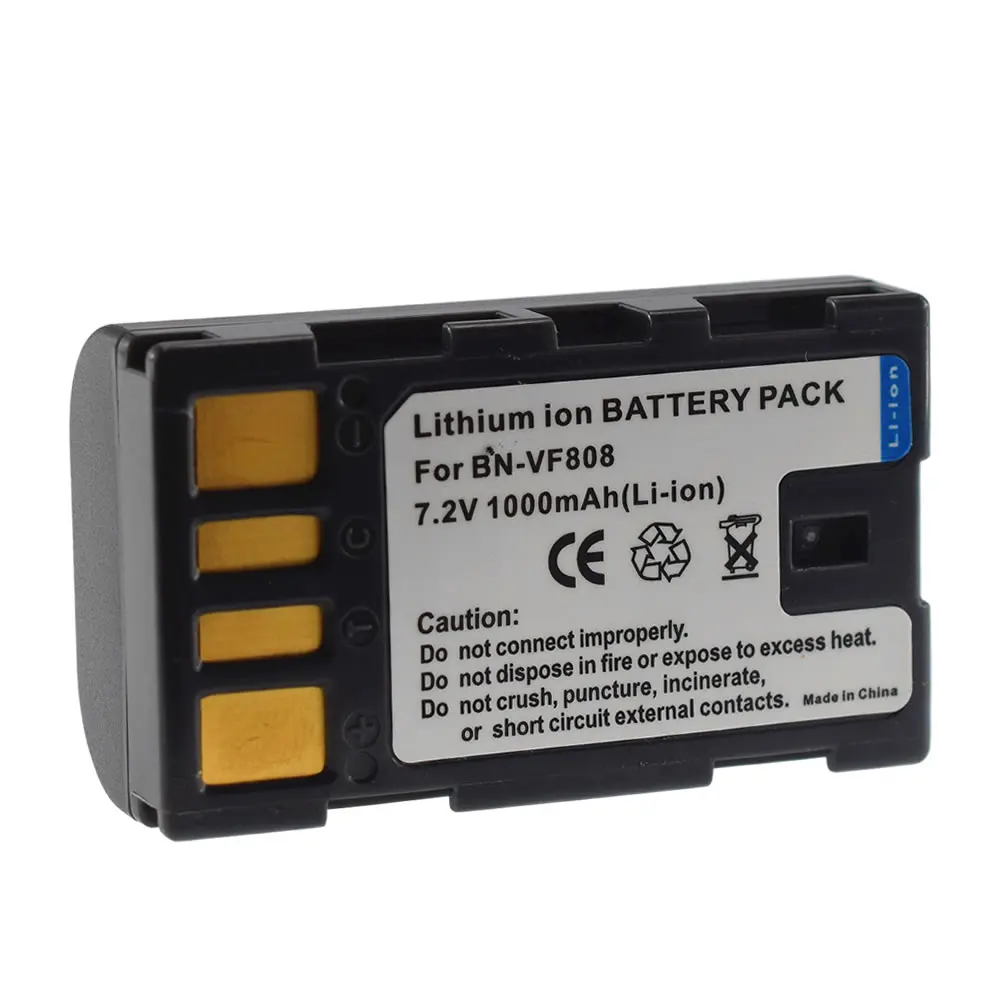 2 шт. BN-VF808 BN-VF808U BNVF808 аккумулятор + ЖК-зарядное устройство для JVC GZ-MG670 GZ-MG680 GZ-MG730 GZ-MS100 GZ-MS120 (art.: 3920cc94fd462) - 3920cc94fd462