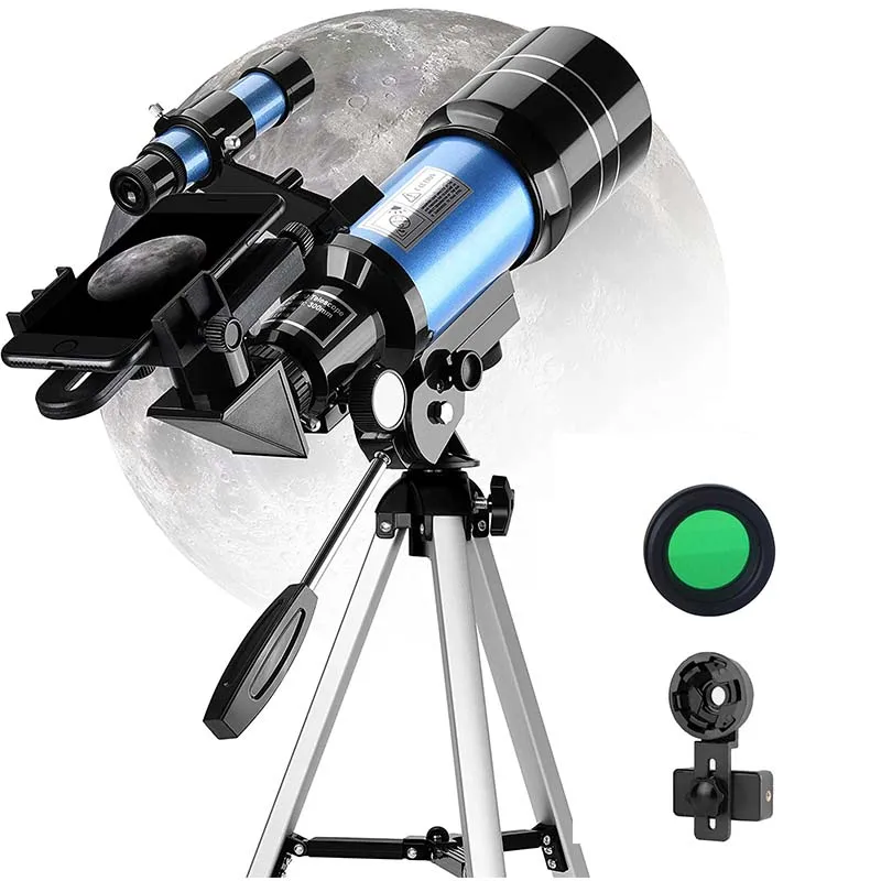 

For Stargazing Camping Gifts For Space Monocular Binoculars Night Vision Powerful 150X Kids Astronomical Telescope 70mm Eyepiece