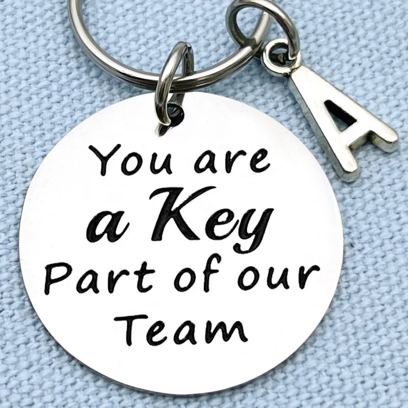 Work Anniversary Gift, Coworker Appreciation Keychain for Colleague Boss Friends Leaving Going Away Retirement Farewell Present