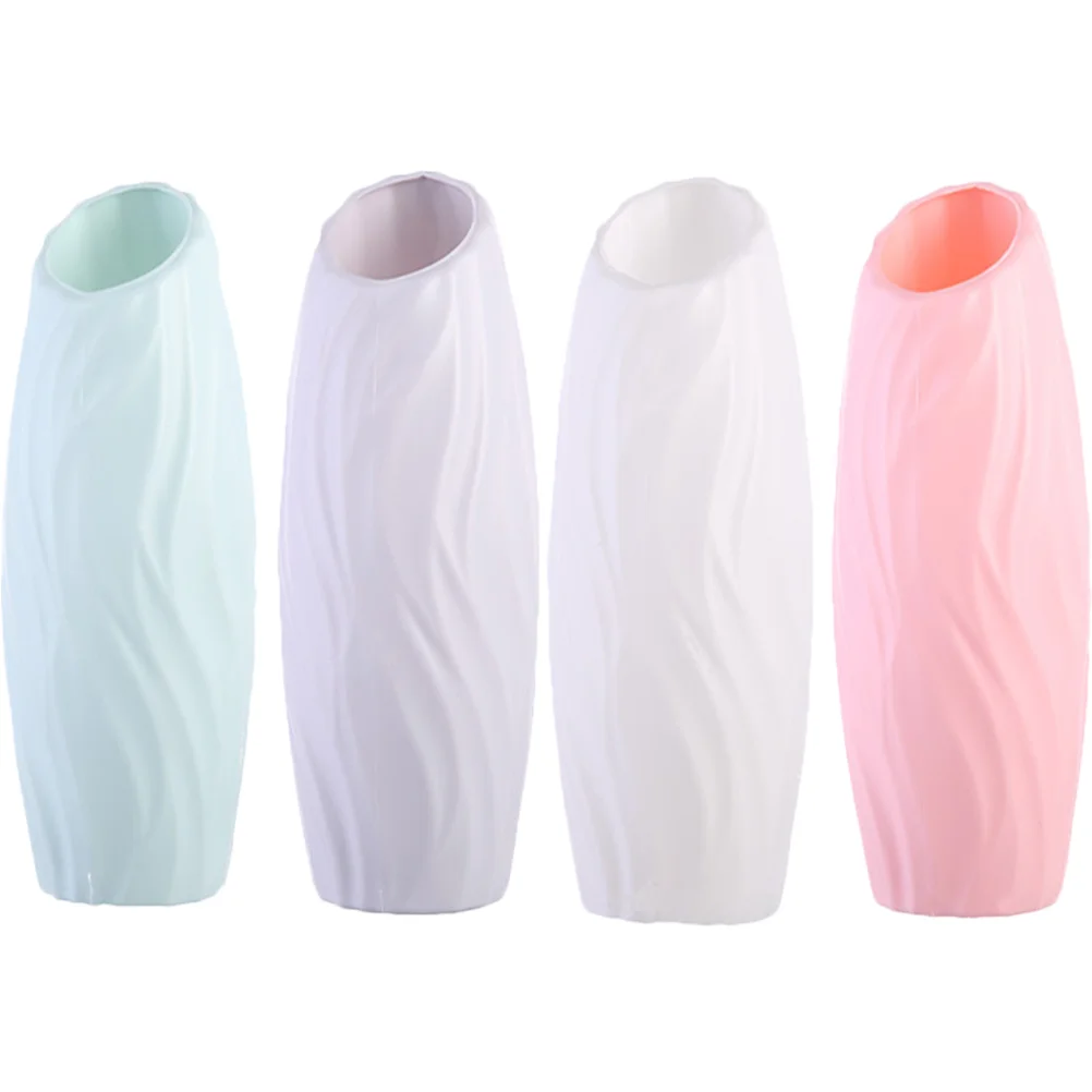 

Vase Flower Bud Tallartificial Creative Floral Arrangement Modern Vases Minimalist Table Decoration Desktop Pot Centerpiece