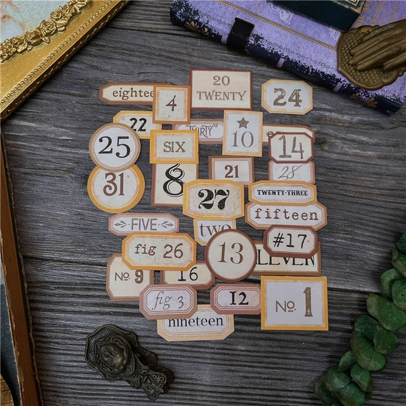 31 шт. Тим холтс винтажные Стикеры журнал нежелательных веществ этикетка для