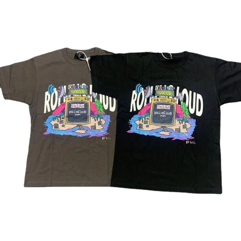 

Футболка Astroworld 22SS Мужская/женская с принтом из пенопласта, 100% хлопок, европейские размеры, винтажная одежда, летняя одежда для катания на ск...