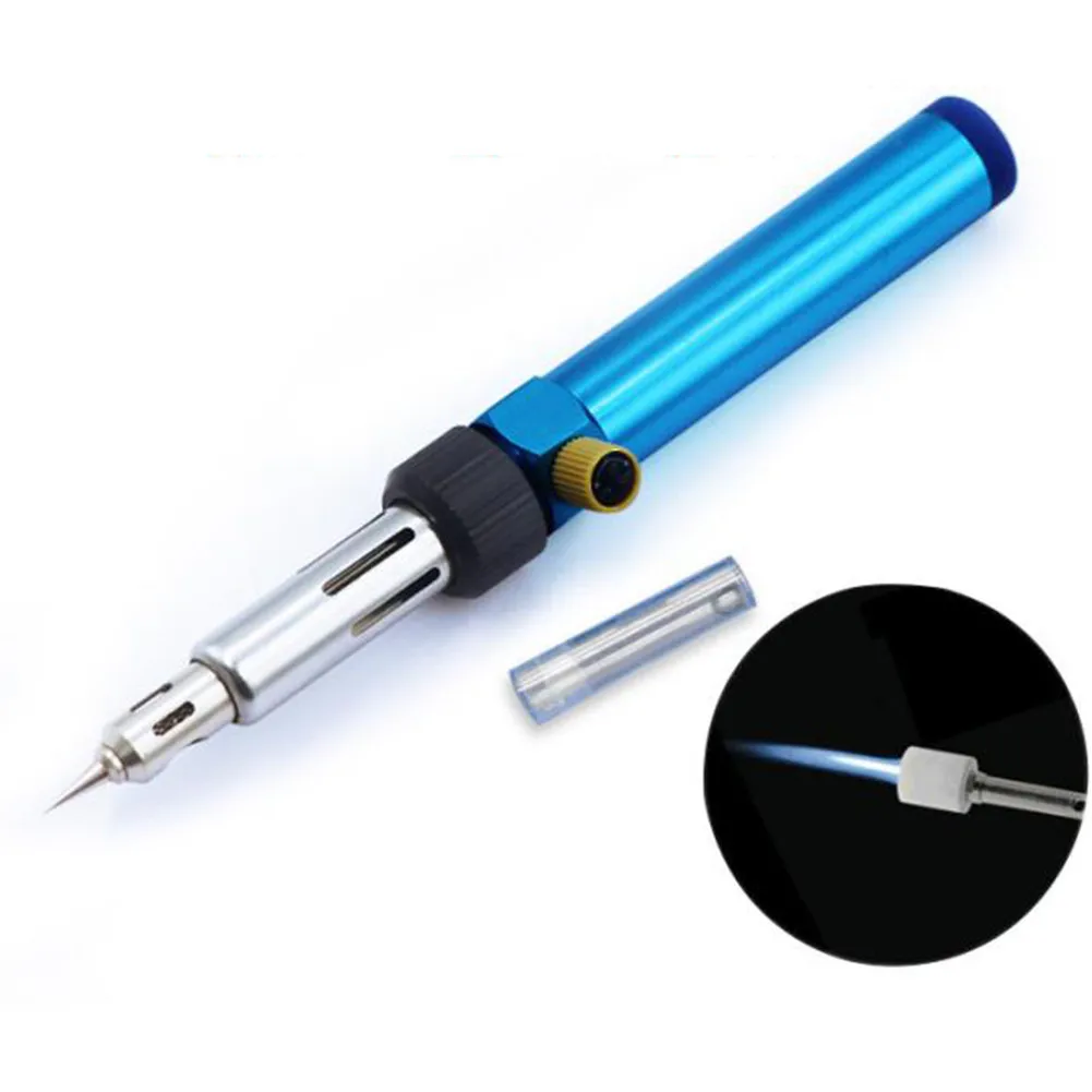 

Gas Soldering Iron Cordless Soldering Pen Wireless Butane Blowtorch Tool Air Blow Torch Butane Pen Accessory Kit For Electronics