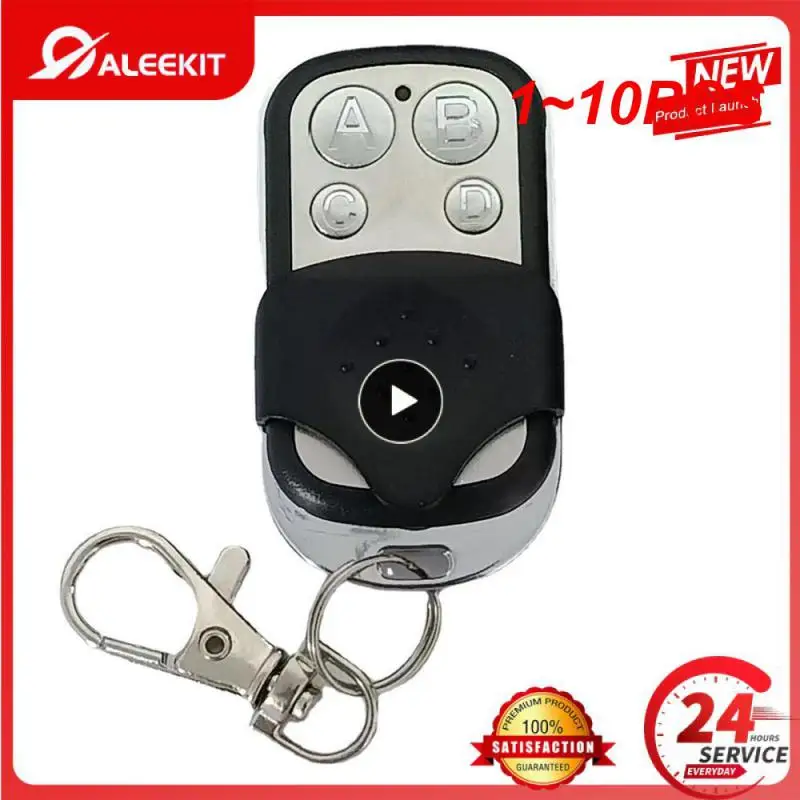 

1~10PCS 433MHz Remote Control 4CH Key Copy Duplicator for Car Key Electric Gate Garage Door Cloning for CAME Remotes