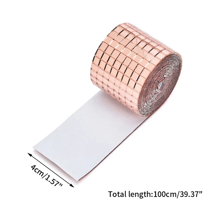 

Самоклеящиеся Зеркальные Мозаичные Наклейки «Диско-шар» Для Декора Стен, Акриловые Светоотражающие Декоративные Элементы Для ...