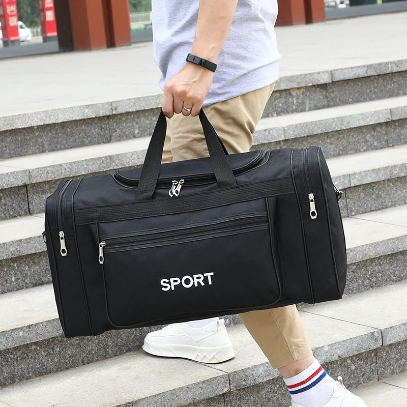 Big Gym Sports Fitness Bag Large for Man Male Suitcase Travel Luggage Trend Handbag Swimming Tactical Boston Men'S Shoulder Bag