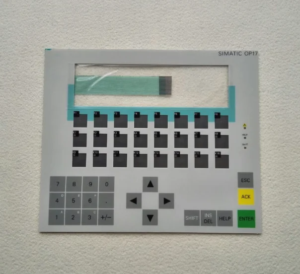Новый мембранный переключатель клавиатуры 6AV3617-IJC20-0AX1 OP17 DP для мембранной 6AV3