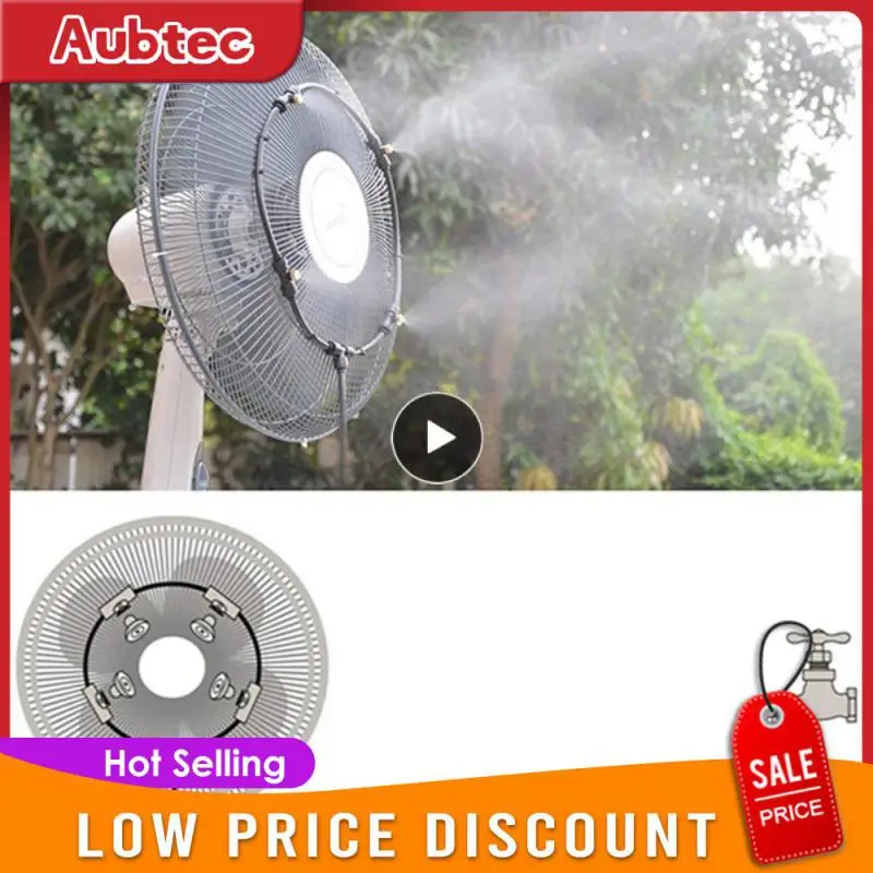 

Water Misting Cooling System Kit Summer Sprinkler Air Conditioner Humidifier Efficient Cooling Fog Spraying Sprinkler Outdoor