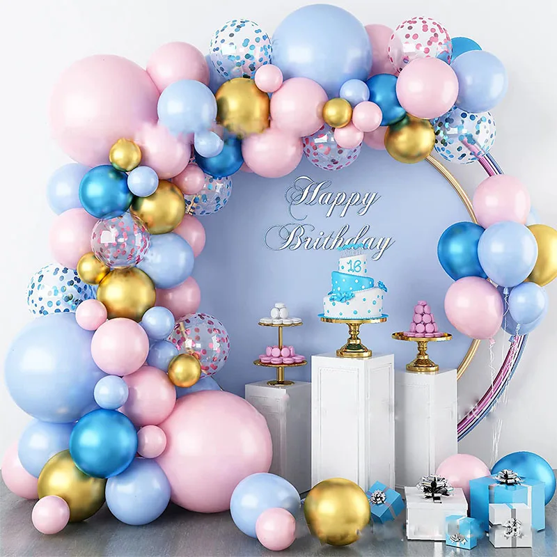 

Macaron Balloon Garlands Arch Kit Valentine's Day Confession Wedding Ballon Kids Girls Happy Birthday Party Decor Balloon Chain