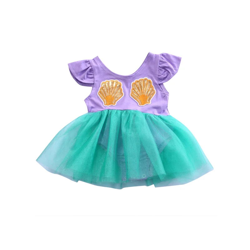 

Summer Fashion Sweet Newborn Toddler Baby Girls Cotton O-Neck Pattern Print Lace Mini Tutu Dress Outfit Party 0-18M