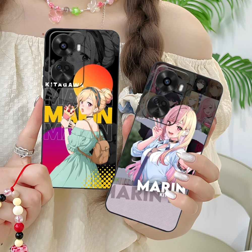 Цветной Чехол для мобильного телефона Марин Китагава Huawei Nova 12 11 10 9 8 7 Pro SE