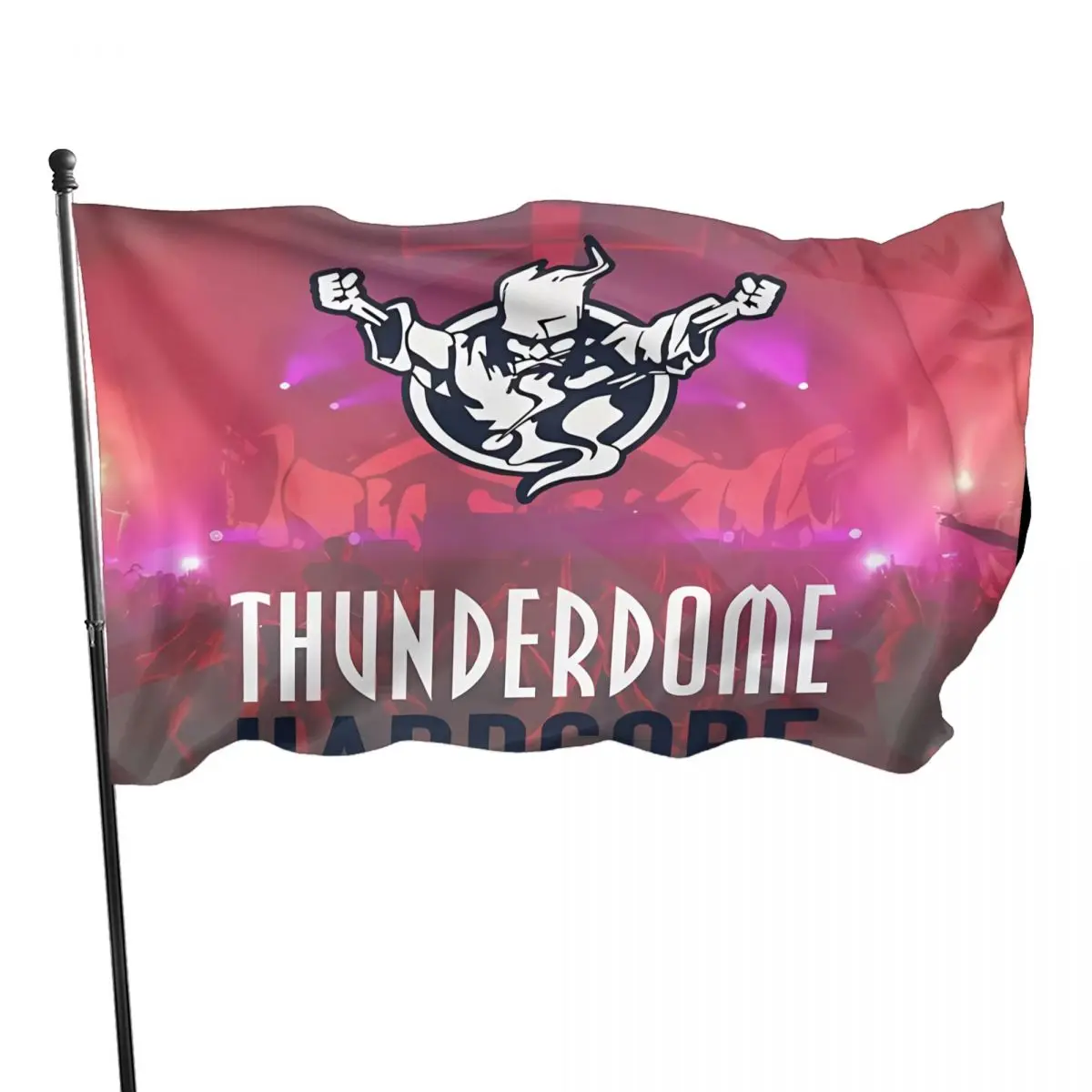 

Outdoor Banner Home Ornate Decoration Concert Ambiance Non-fading Cheering flag Parade Cool Domineering Outdoor Travel Portable