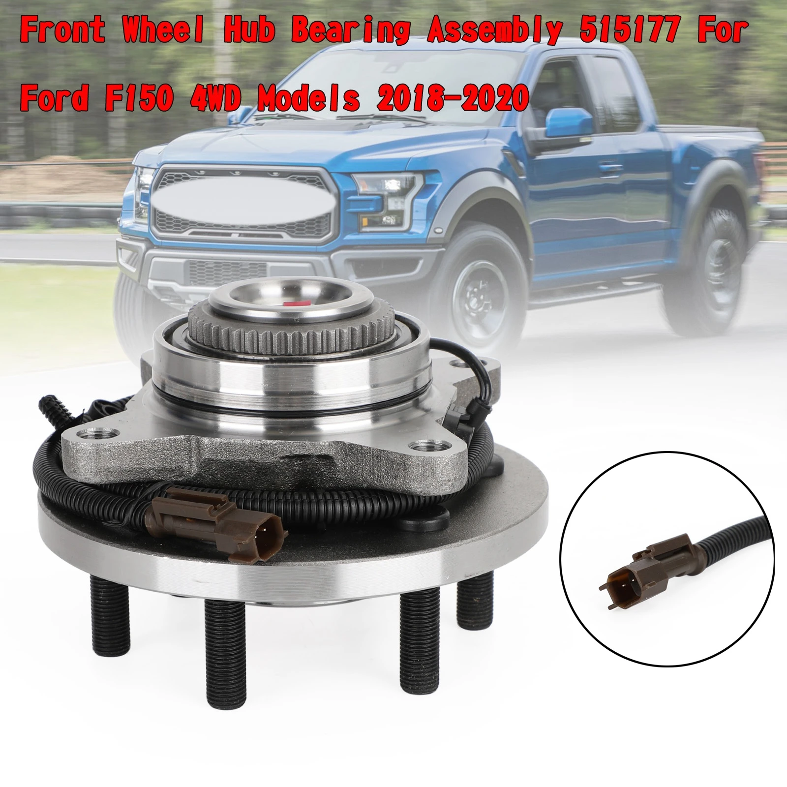 

Подшипник Ступицы переднего колеса в сборе Areyourshop 515177 для моделей Ford F150 4WD 2018-2020