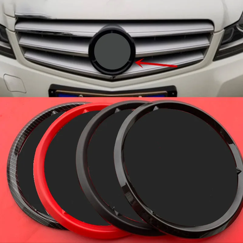 

Car Badge Logo Sticker for Mercedes-Benz A-Class C-Class E-Class S-Class CLA GLA Front Mark C200 E300L W204 Sticker Decal