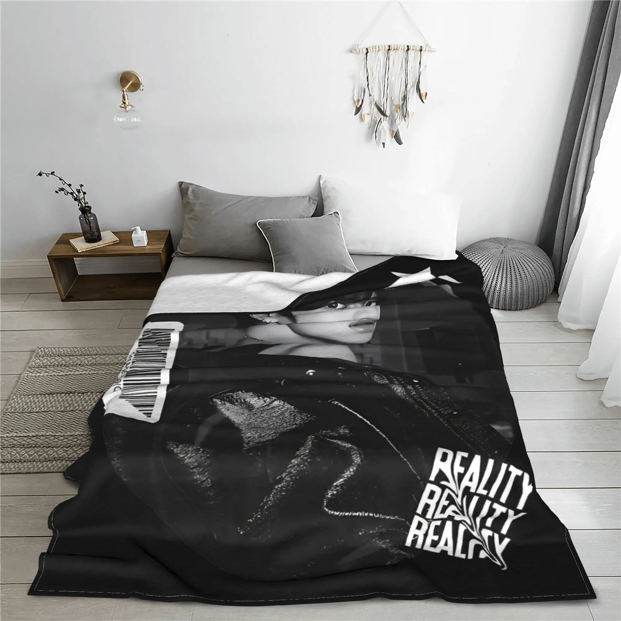 Фланелевые одеяла Riize Wonbin забавные пледы для дома покрывало 125*100 см