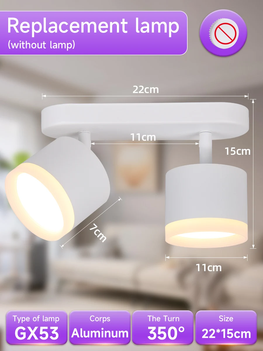 

Настенный светильник CHENBEN DownLight GX53