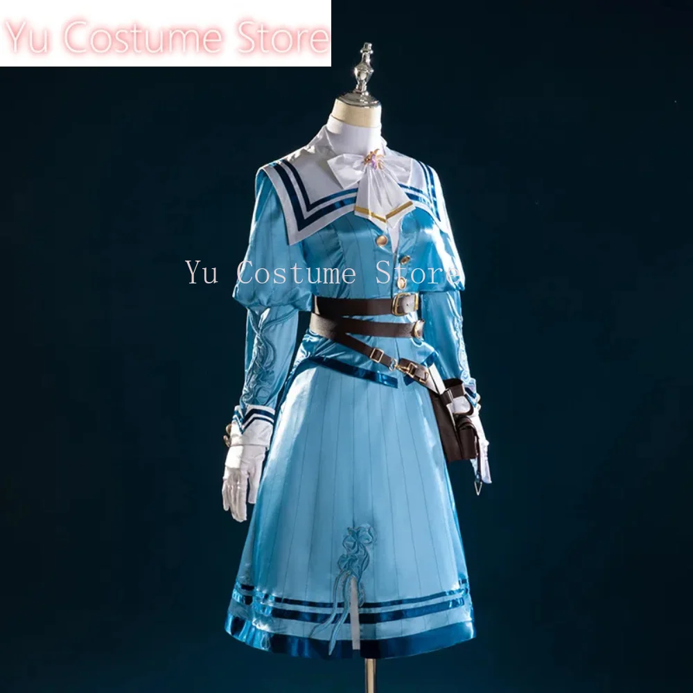 Yu Костюм Identity V Лидия Джонс Доктор Платье Косплей Cos Game Аниме Вечеринка Униформа