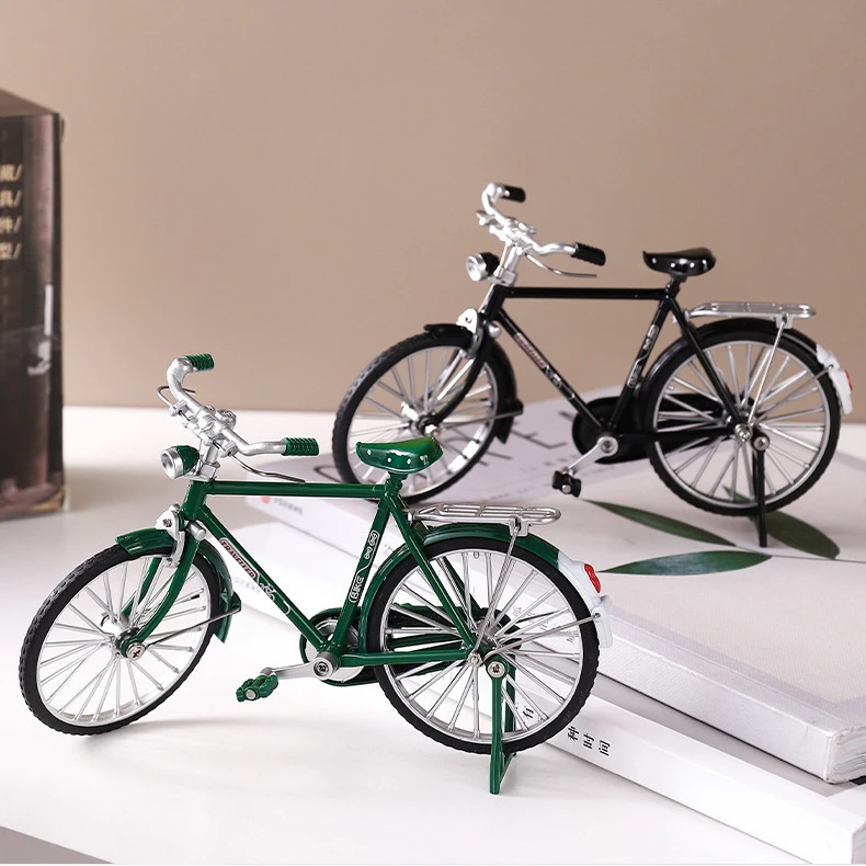 Ностальгические классические ретро-украшения для велосипедов в стиле ретро 1:10