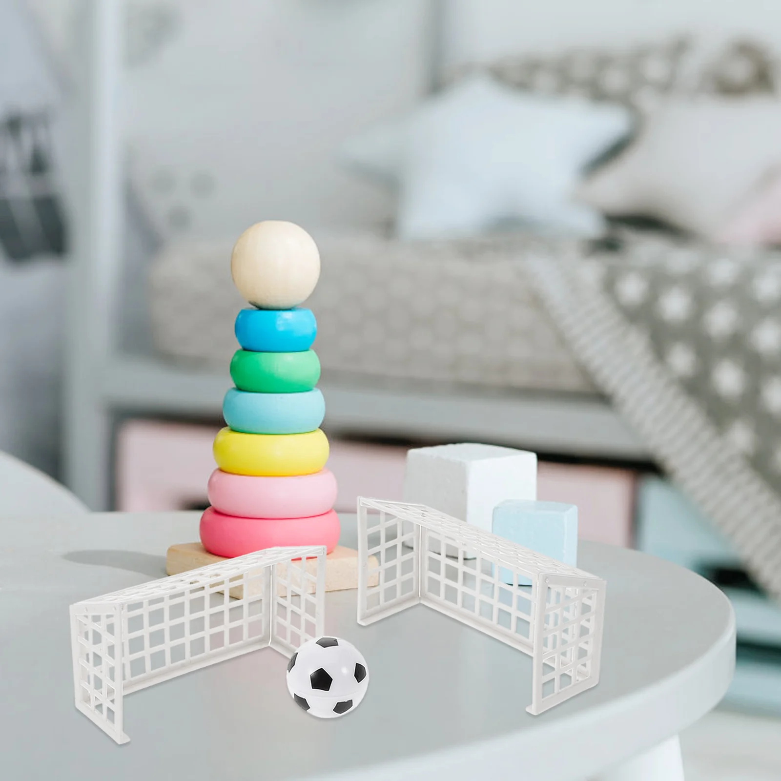 10 шт. игра для настольного футбола рождественские игрушки детские футбольные