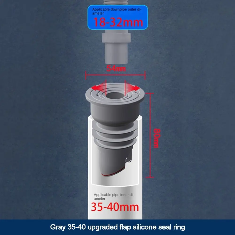 

Герметизирующее кольцо для слива из силикона