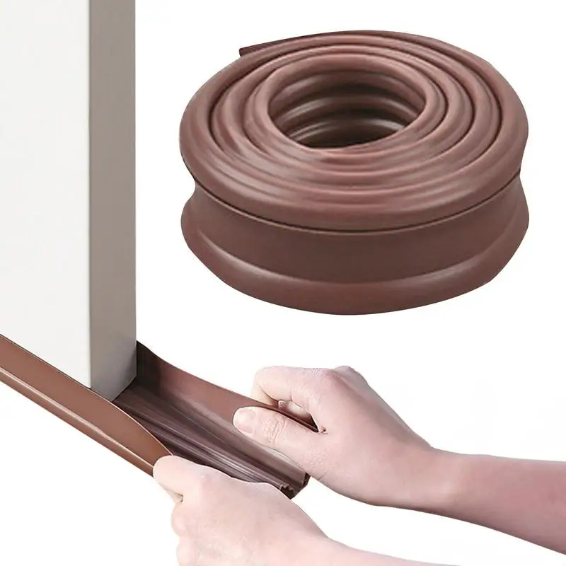 

Cuttable Door Bottom Seal Strip Soundproof Dustproof Door Bottoom Sealing For Wind Sand Seal Strip Draught Stopper Door Guard