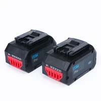 two packs 18v 8 0ah lithium ion battery for gba18v80 akku for bosch 18 volt max cordless power tool drills free shipping
