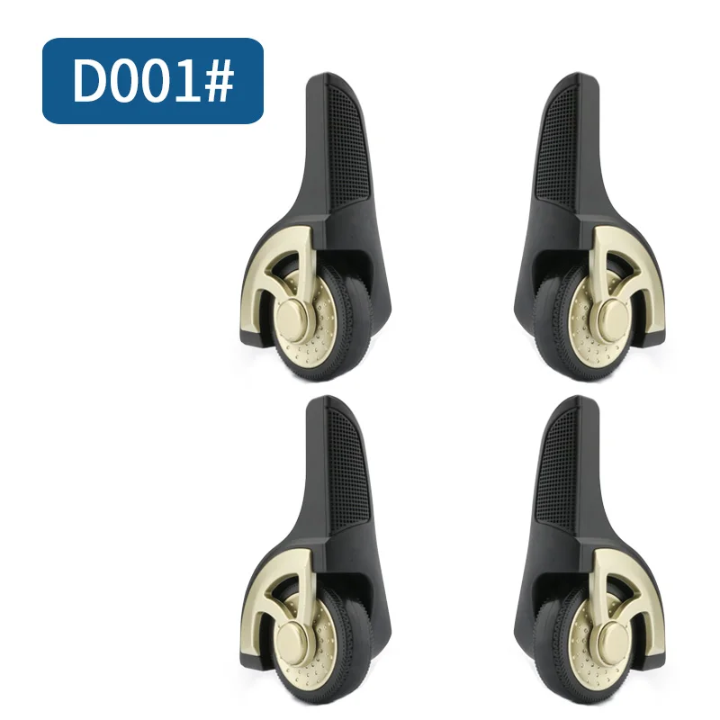 Suitcase Casters Luggage Repair Replacement Universal Wheels Luggage Wheel Accessories Silent Fashion High Quality Casters Parts