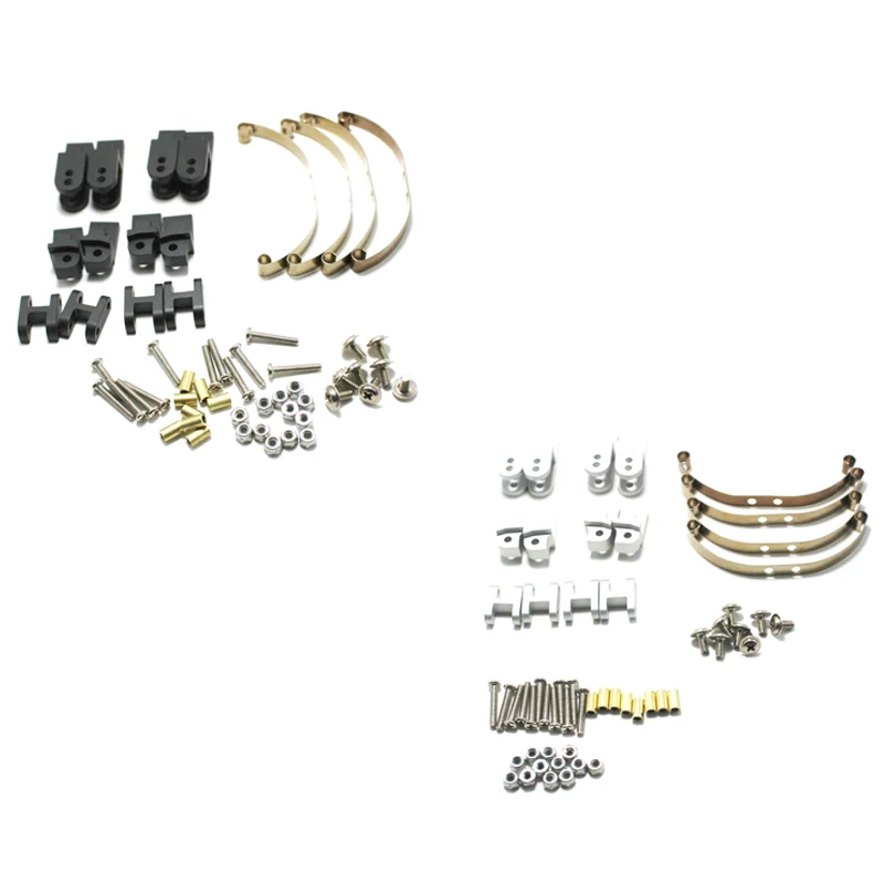 

Steel Leaf Spring Set For Wpl Henglong B14 B16 Ural Q65 4X4 Rc