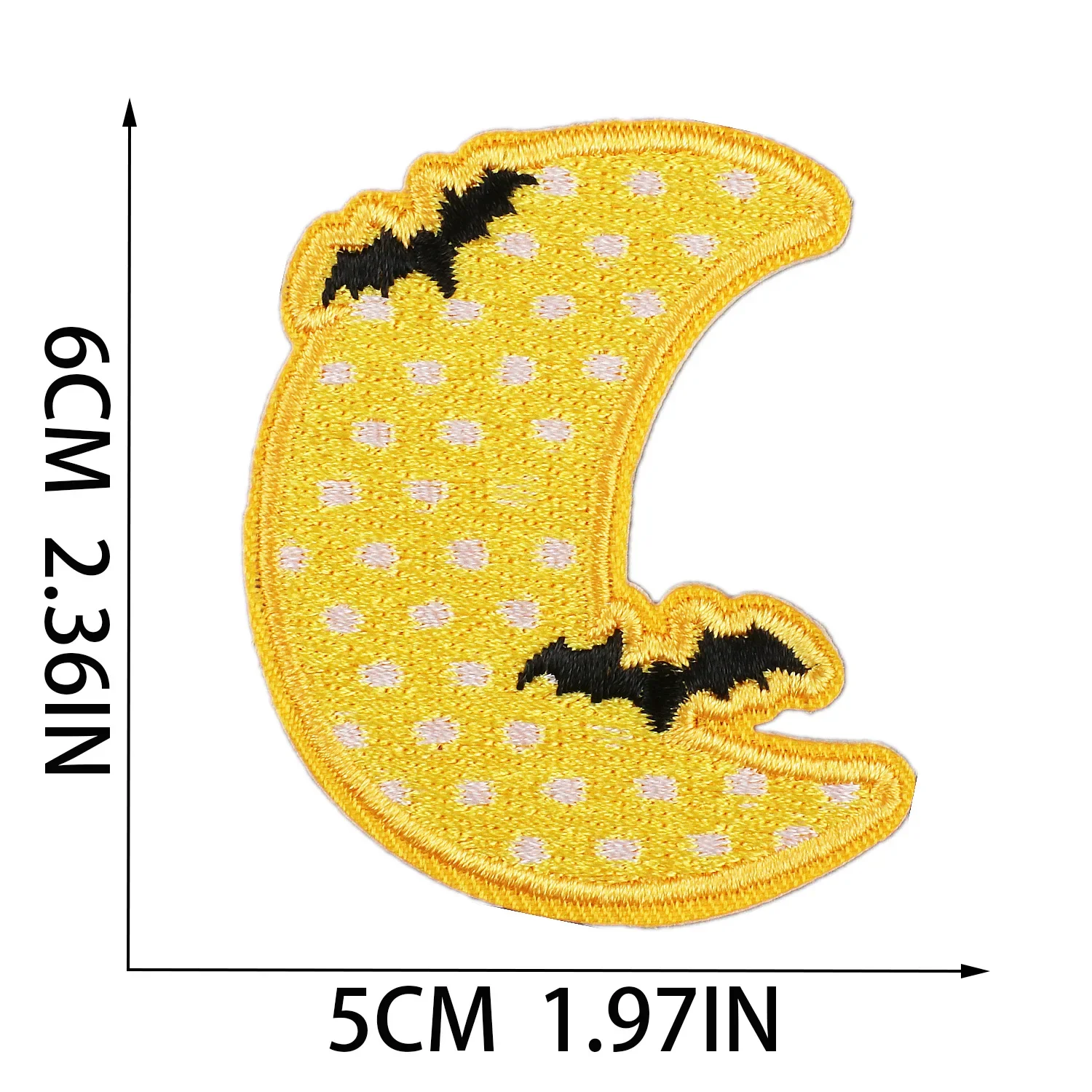 Нашивки с вышитым логотипом в виде тыквы на Хэллоуин