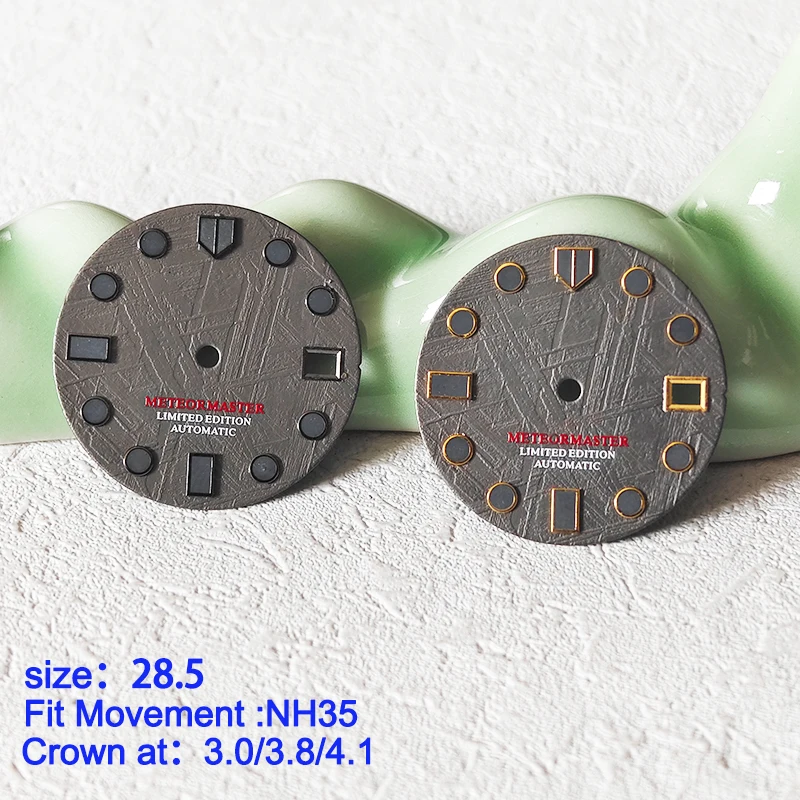 Фото Циферблат мужских часов диаметром 28,5 мм, подходит для SKX 007 SKX 009 6105 SRPD Tuna Monster Turtle, подходит для японского механизма NH35/NH36. №4