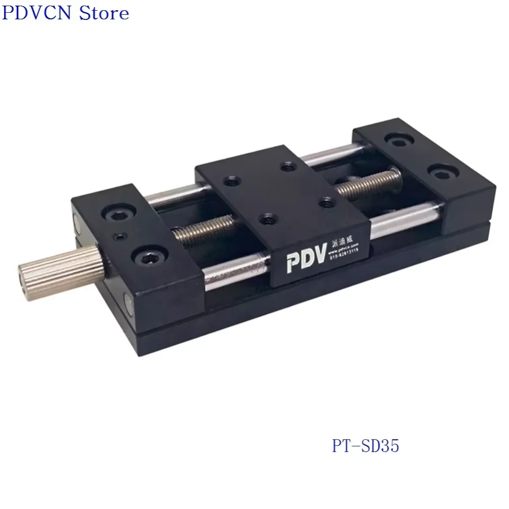 PT-SD35 Миниатюрный ручной линейный столик точная платформа перевода оптический