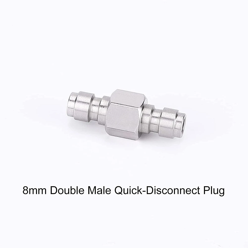 

Parts Stainless Steel Tube Kit 4PCS/SET Butt Male Header Extension Hose