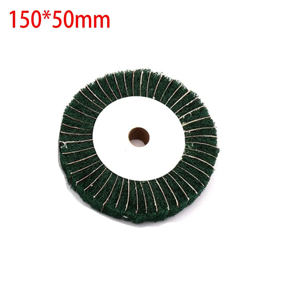 

Abrasive Scouring Grinding Flap Wheel Abrasive Polishing Buffing Pad Paint Removing Rust 150mm/200mm 1pcs 50mm Thickness 6/8inch