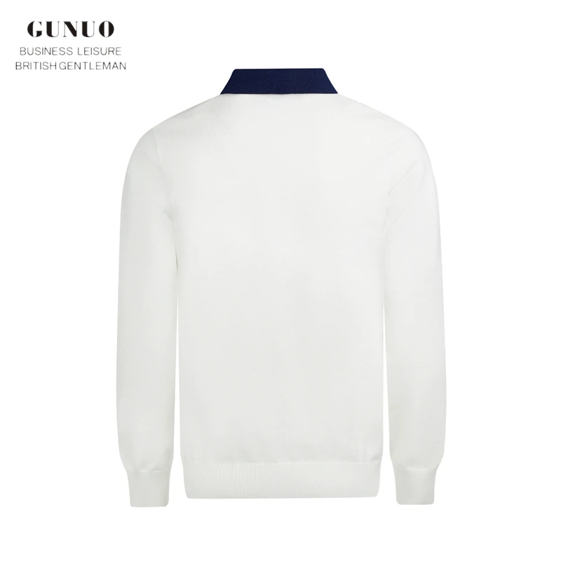 Элегантный молодежный топ с воротником соответствующего цвета мужская