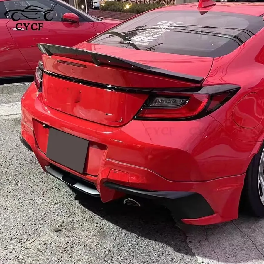 Для Toyota GR86 Subaru BRZ задние спойлеры на багажник хвостовые плавники из углеродного