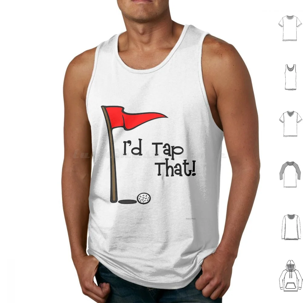 Майка Iɽ Tap That жилет без рукавов Гольфист для гольфа Зеленый Спортивный Топ