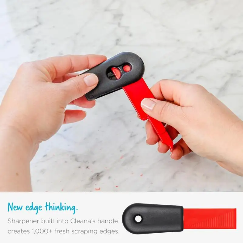 Скребок для чистки 2 в 1 скребок заточки плиты многофункциональный стеклянной