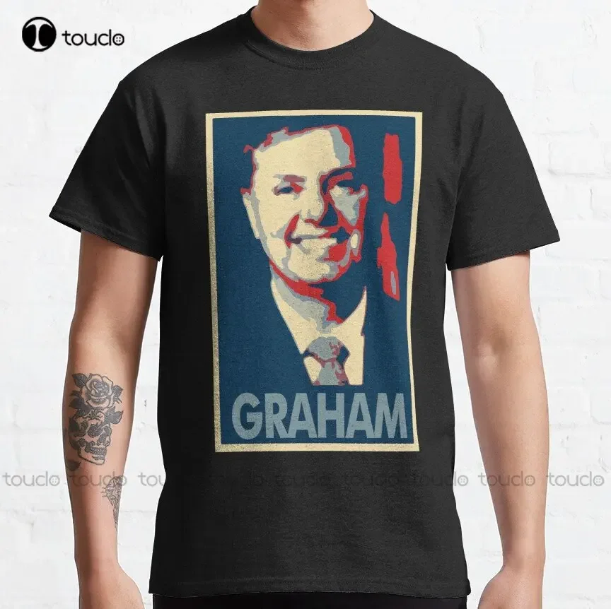 Lindsey-Graham Political Parody Classic T-Shirt Red Shirts Custom Aldult Teen Unisex Digital Printing Tee Shirts Pure Cotton New