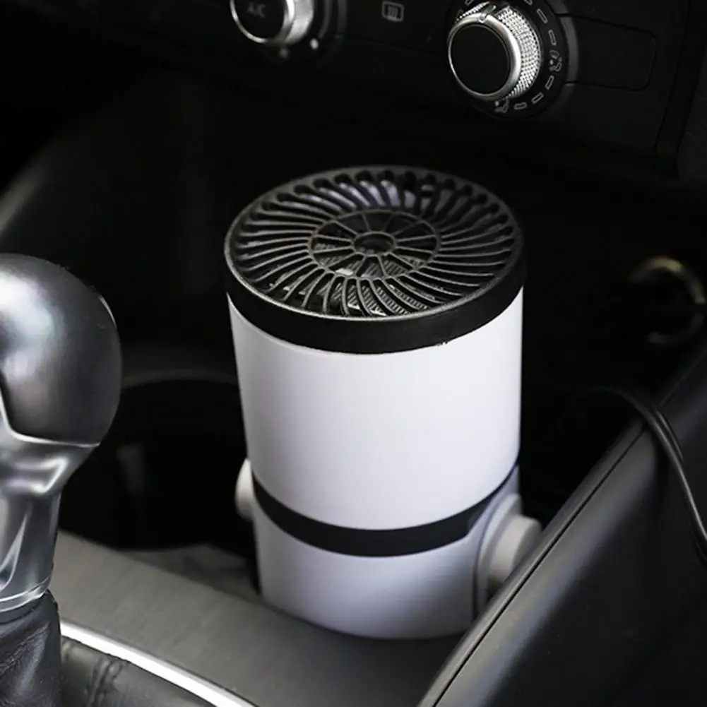 

Windscreen Fan Helpful Low Noise 2-In-1 Portable Car Heat Cooling Fan for Automobile