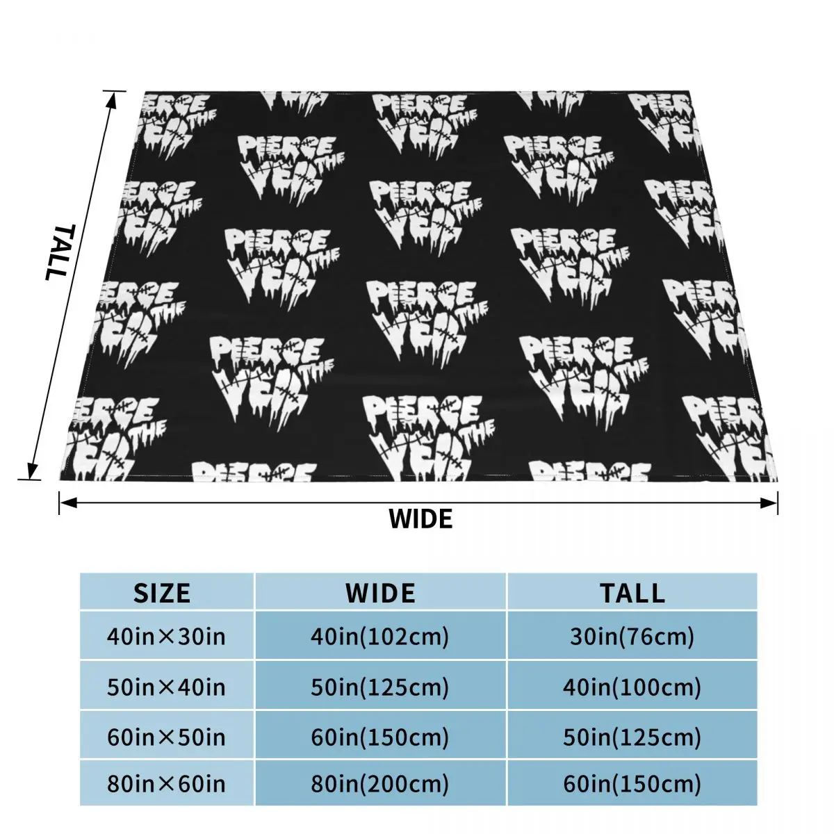 Забавное теплое фланелевое одеяло для кровати дивана с логотипом проигрывателя