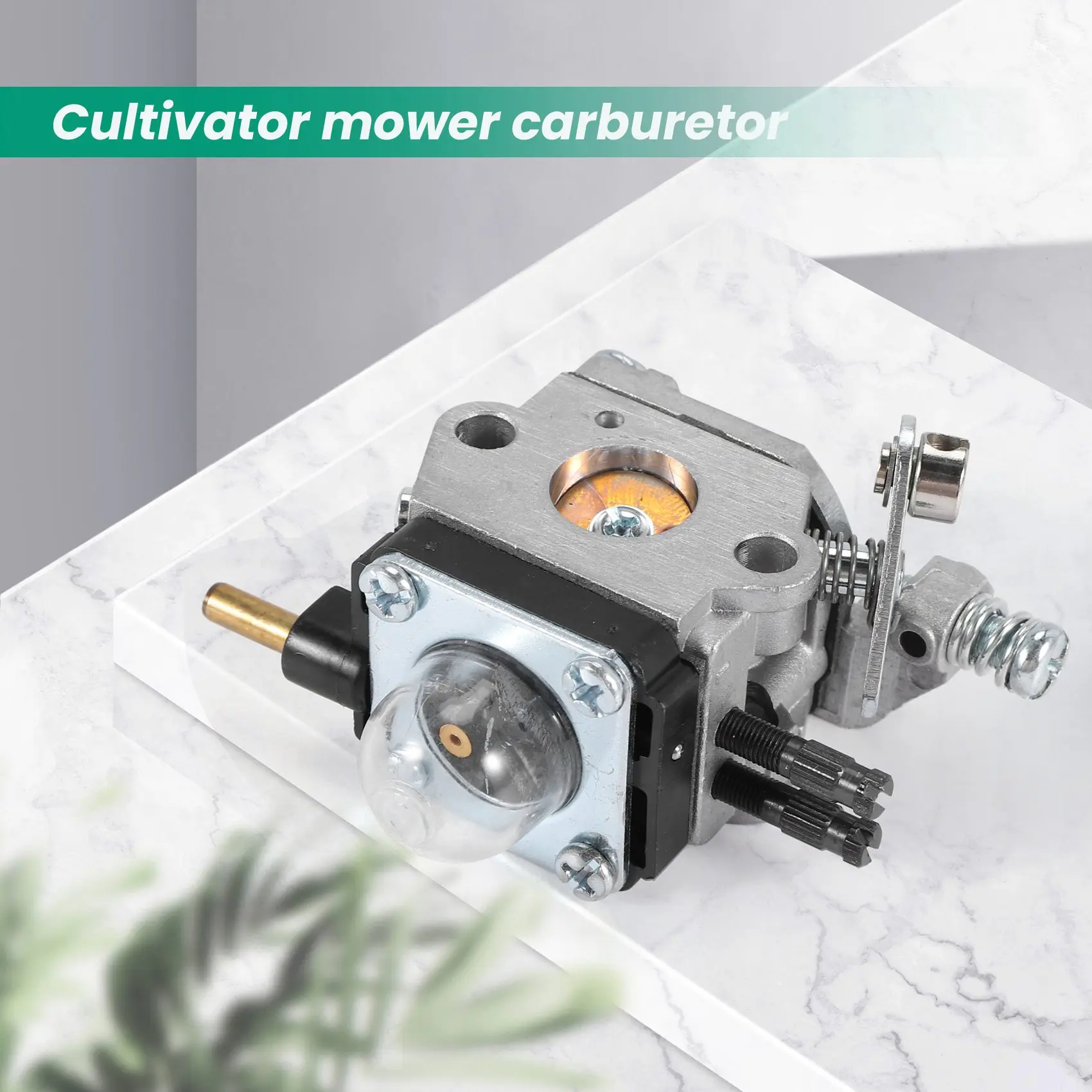 Карбюратор с комплектом для ремонта воздушного фильтра 2-тактного культиватора