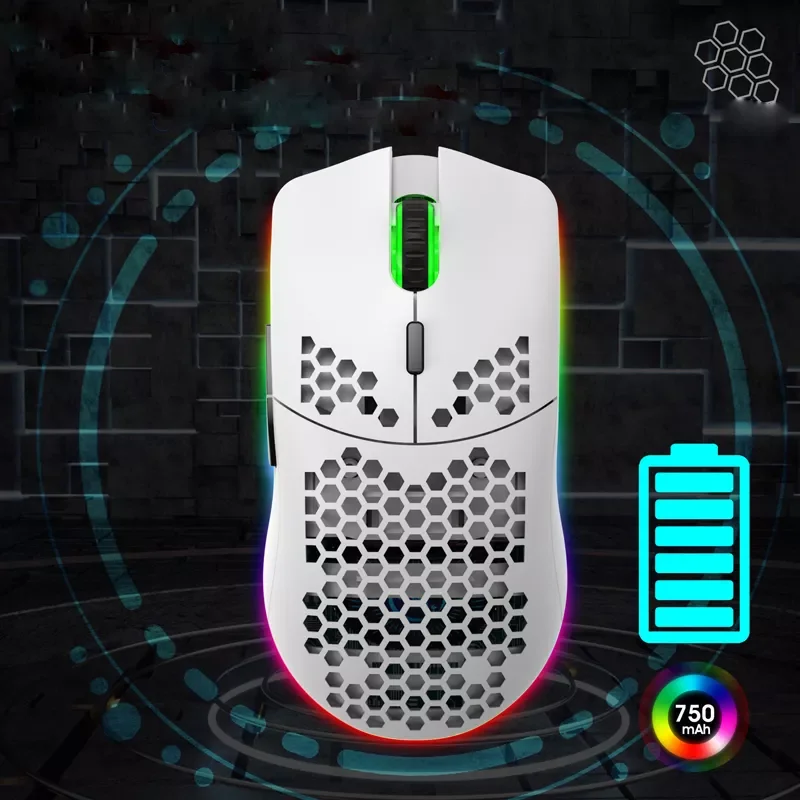

Мышь игровая Беспроводная перезаряжаемая с RGB-подсветкой