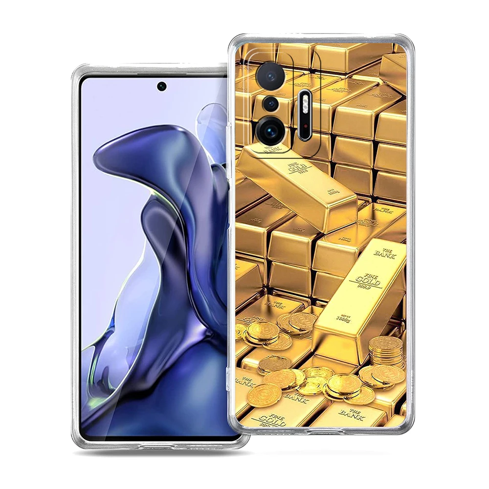 Прозрачный чехол для телефона Xiaomi Mi 14 13 12 11 Ultra 13T 12T 11T Poco X3 NFC F3 F6 Pro 5G Soft TPU Shell