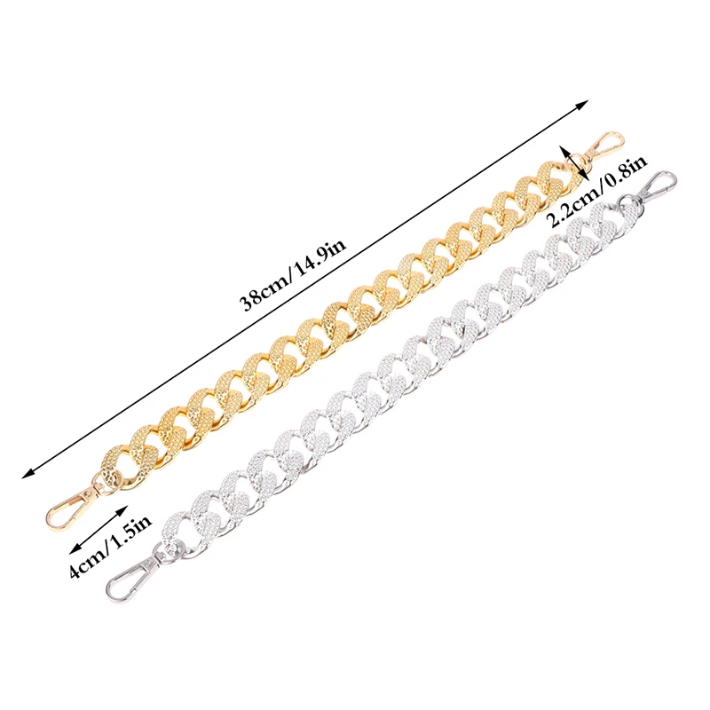 

Replacement Metal Chain For Handle Bag Handbag DIY Accessories For Bag Strap Hardware Bag Handle