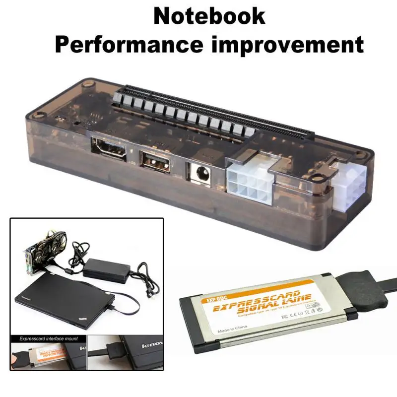 

Внешняя видеокарта для ноутбука PCI-E EXP GDC, док-станция для ноутбука, адаптер видеокарты (Mini PCI-E/NGFF M.2 A/E Key/Expresscard)