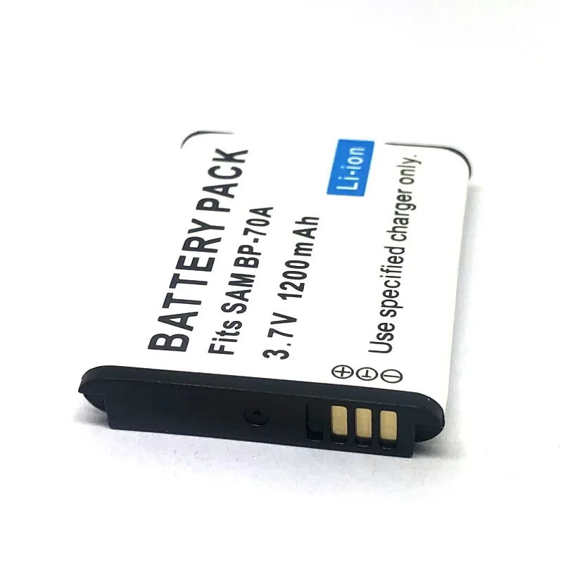 Фото Аккумулятор BP-70A BP70A для SAMSUNG AQ100 PL80 ES70 ES80 ES90 PL90 PL100 PL101 PL120 PL170 PL200 PL201 SL50 SL600 SL605 SL630 №4