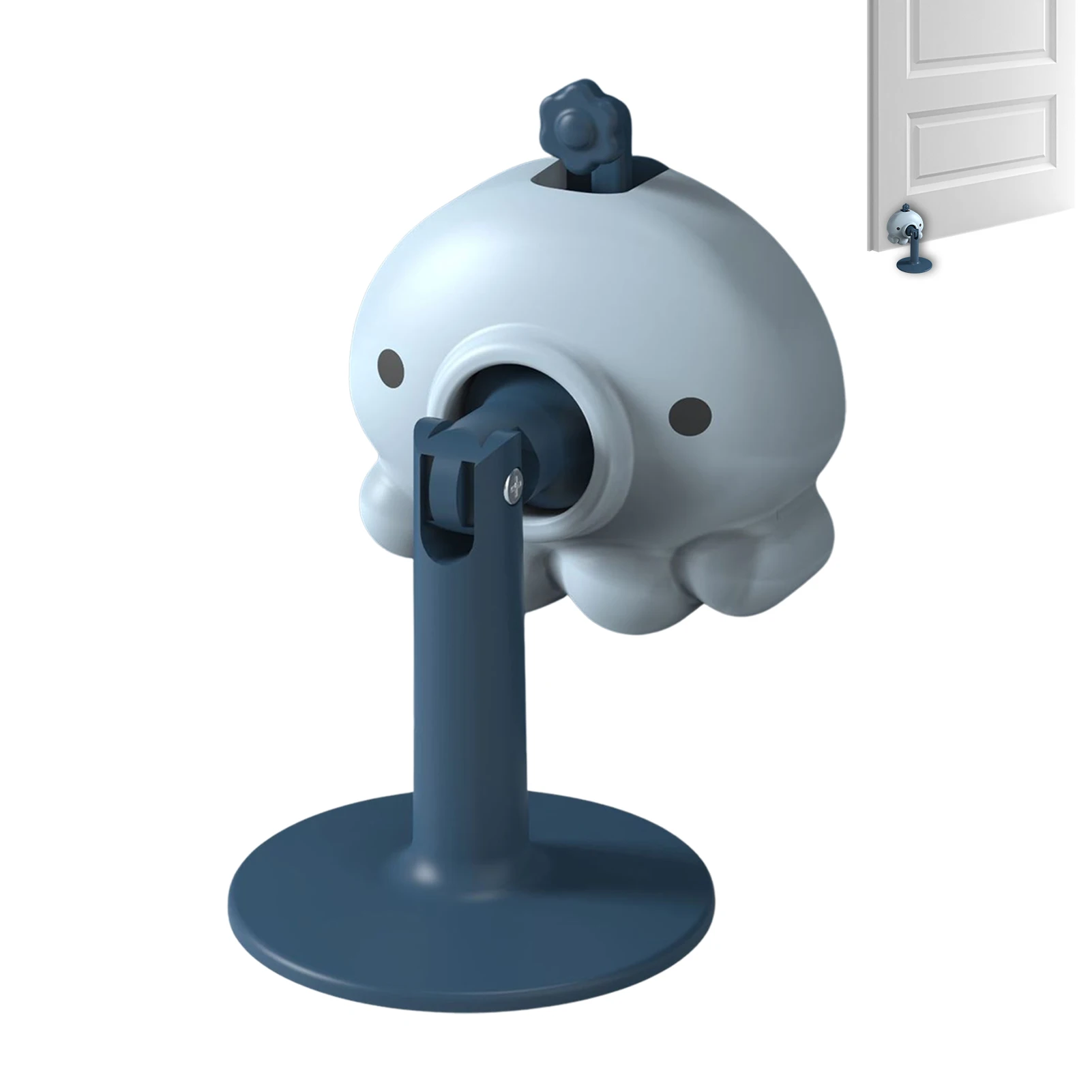 

Ограничитель открытой двери из термопластичной резины, бесшумная Милая дверная ограничитель в виде осьминога для спальни, ванной комнаты, ...