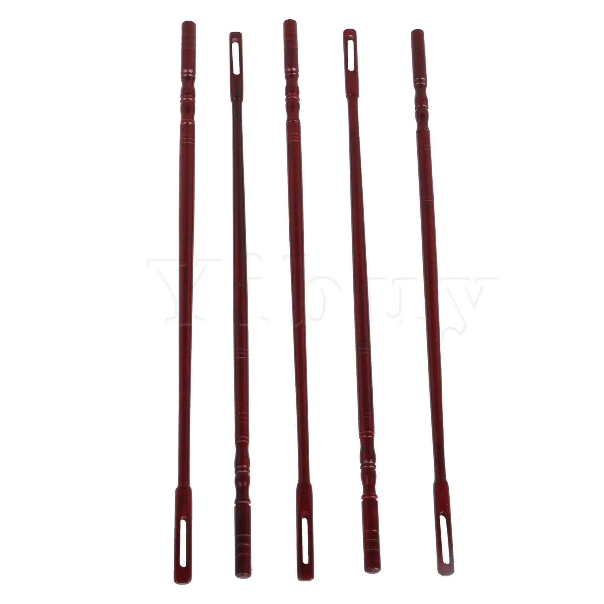 

5Pcs Professional Flute Swab Wood Rod Tool for Instrument Care 351x9mm