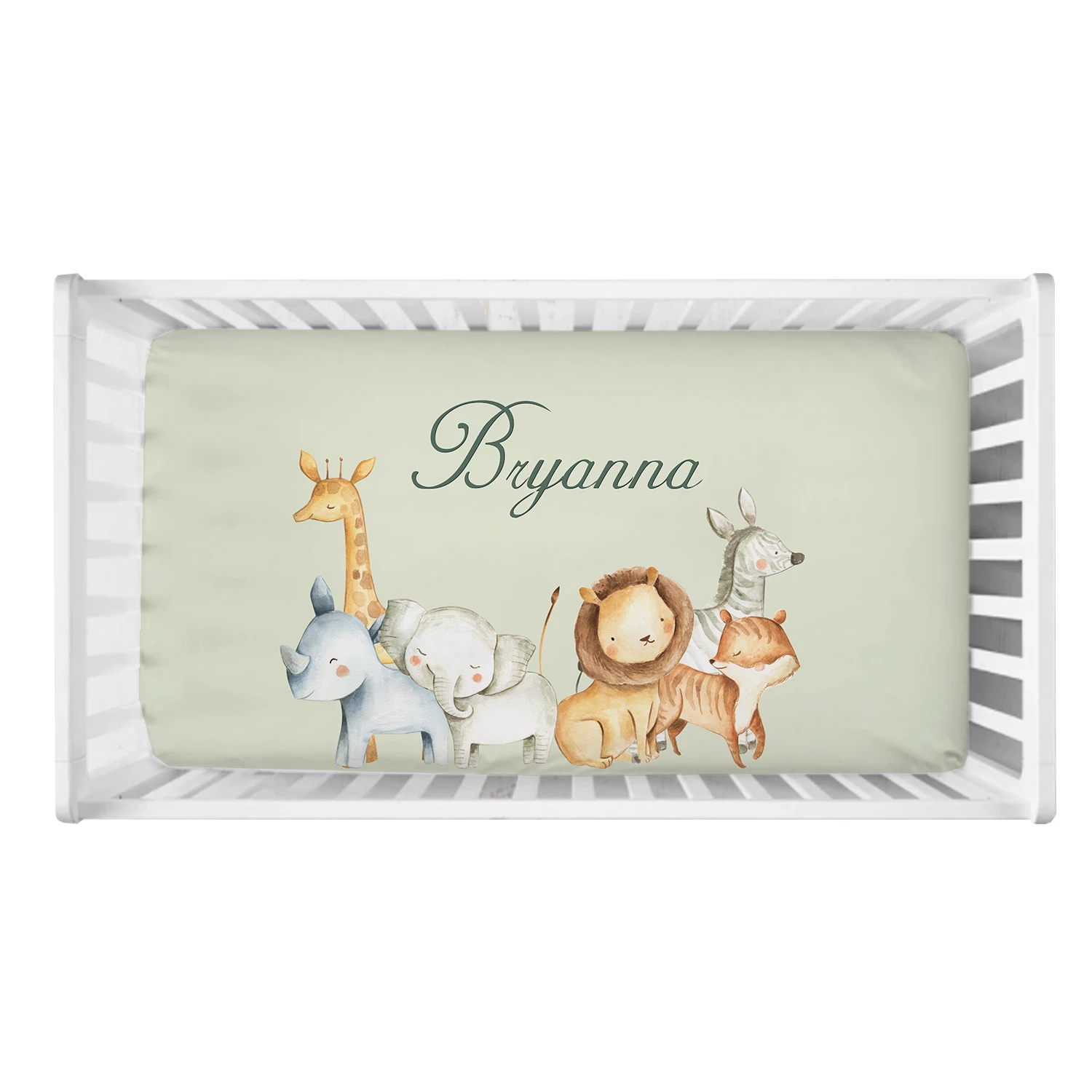 Комплект постельного белья LVYZIHO с изображением животных из джунглей для